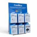 COOLBOX PACK 18 CARGADORES GAN + EXPOSITOR