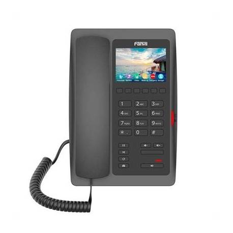 Fanvil H5 Hotel Teléfono IP, con PoE, WiFi 2.4G Ne