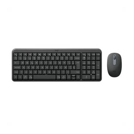 Logitech Teclado+raton MK250 bluet Negro