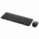 Logitech Teclado+raton MK250 bluet Negro