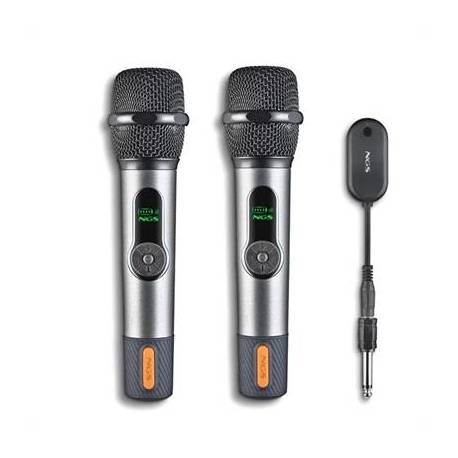 NGS Micrófonos inalámbricos Vocales Pack 2