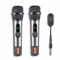 NGS Micrófonos inalámbricos Vocales Pack 2
