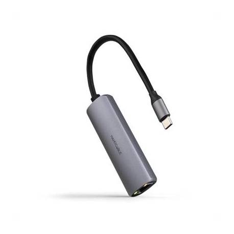Nanocable Conversor USB-C Ethernet carga PD