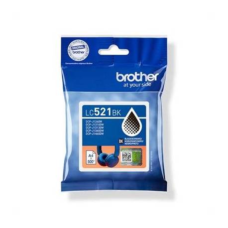 Brother Cartucho LC521BK Negro