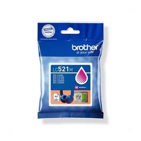 Brother Cartucho LC521M Magenta