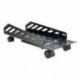 Tooq Soporte para CPU de suelo con ruedas negro
