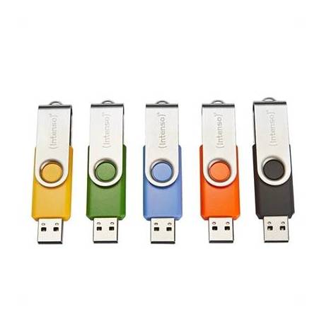 Intenso Basic Line Multipack Lápiz USB2.0 16GB 10u