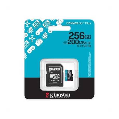 Kingston microSD Canvas Go! Plus 4 256GB 200 MB-s
