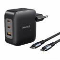 Intenso | KIT Cargador GaN W100ACC + Cable USB-C