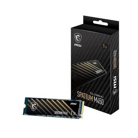 MSI SSD Spatium M450 1Tb PCIe 4.0 NVMe 3600 Mb-s