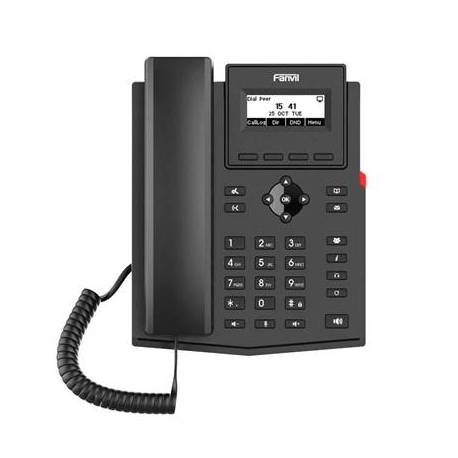 Fanvil X301P, 2 líneas SIP, con PoE, sin PSU