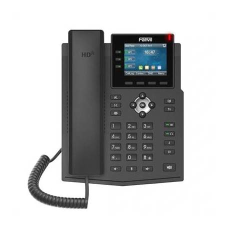 Fanvil X3U, 6 líneas SIP, 3 teclas de línea