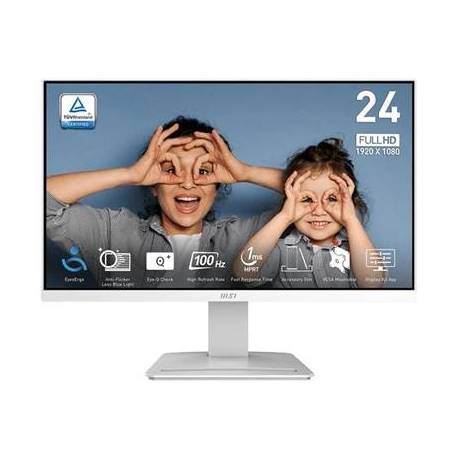 MSI MP2412W Monitor 23.8' IPS FHD 100h HDMI DP Bco