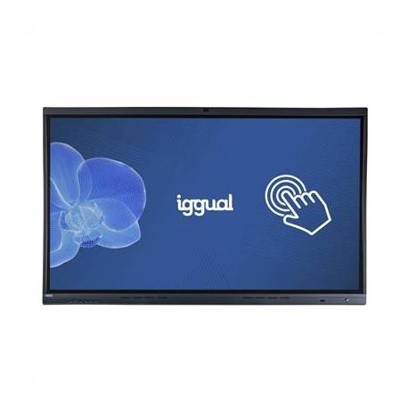 iggual Pantalla interactiva 4K ORCHID 75' Webcam