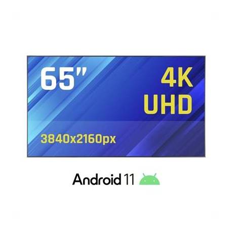 iggual Pantalla señalización 4K 75' Alto Brillo