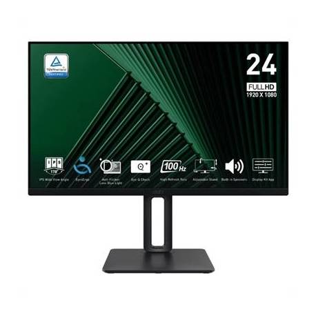 MSI MP245PG Monitor 23.8'100h VGA HDMI DP AA MM