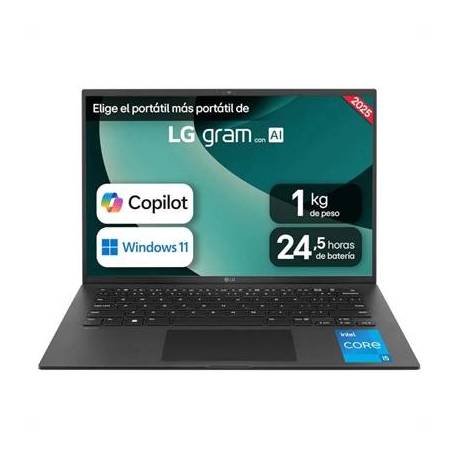 LG 14Z90RU i5-1334U 16GB 512GB W11H 14' IPS negro