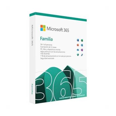Microsoft 365 Familia Suscrip. anual (6u