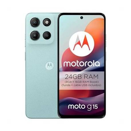 Motorola Moto G15 4G 6.7' 8Gb 512Gb Salt Air