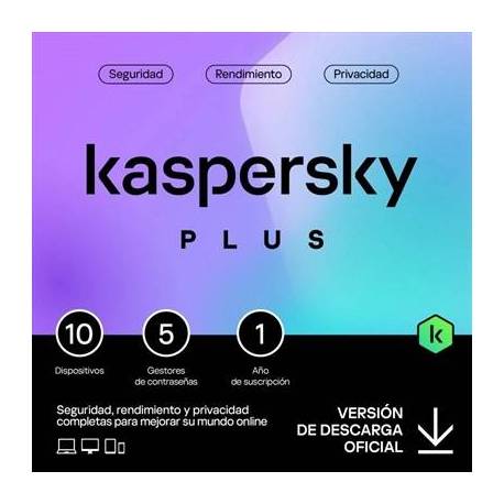 Kaspersky Plus 10L/1A ESD