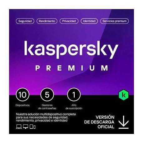 Kaspersky Premium 10L/1A ESD
