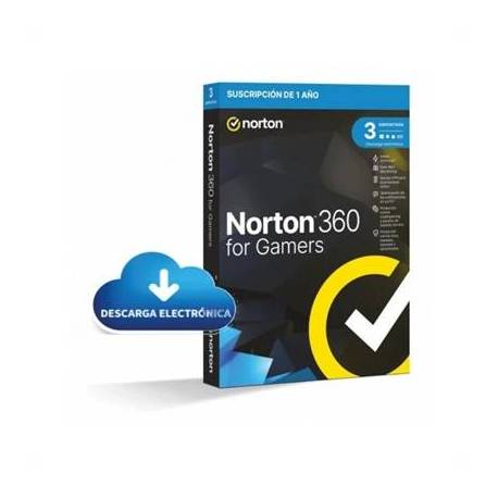 NORTON 360 FOR GAMERS 50GB ES 1U 3L/1A ESD