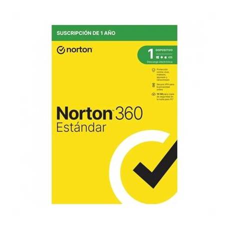 NORTON 360 STANDARD 10GB ES 1L/1A ESD