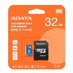 ADATA MicroSDHC 32GB UHS-I CLASS10 c/adapt