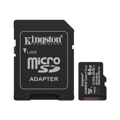 Kingston SDCS3/64GB microSDXC Gen3 150MB/s A1