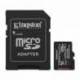 Kingston SDCS3/128GB microSD XC Gen3 150MB/s A1