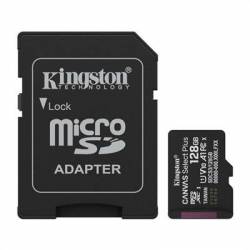 Kingston SDCS3/128GB microSD XC Gen3 150MB/s A1