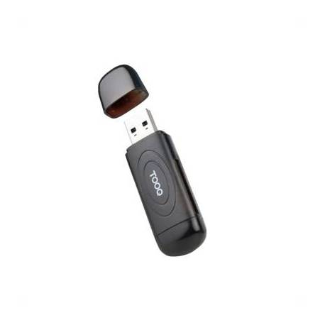 Tooq TQR-3002B Lector tarjetas USB3.0 SD/TF Negro