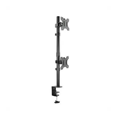 Tooq DB1233TNV-B Soporte mesa 2 brazos vertical