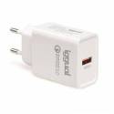 iggual Cargador 1xUSB carga rápida QC3.0 18W
