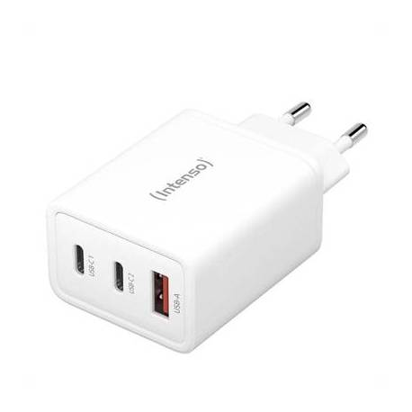 Intenso | Cargador pared GaN W65ACC| negro