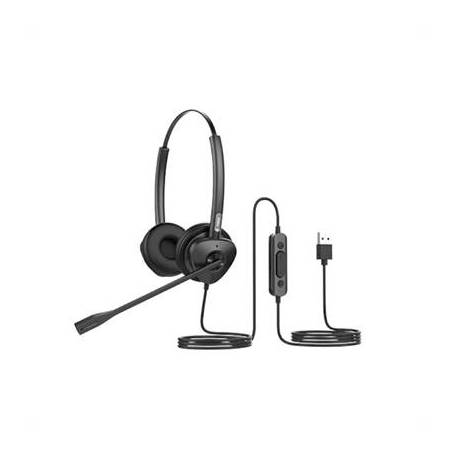 Fanvil HT302-U Auriculares Doble,Puerto USB, ENC