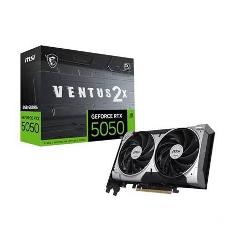 MSI VGA NVIDIA RTX 5050 8G VENTUS 2X OC DDR6